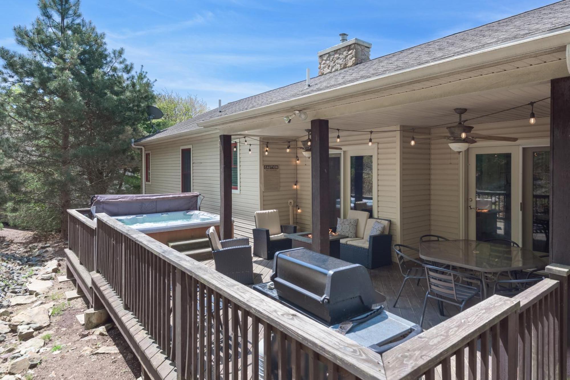 6 Fieldstone Ct Lake Harmony Exterior foto